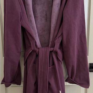 Women's UGG deep purple Brunswick robe Size M/L